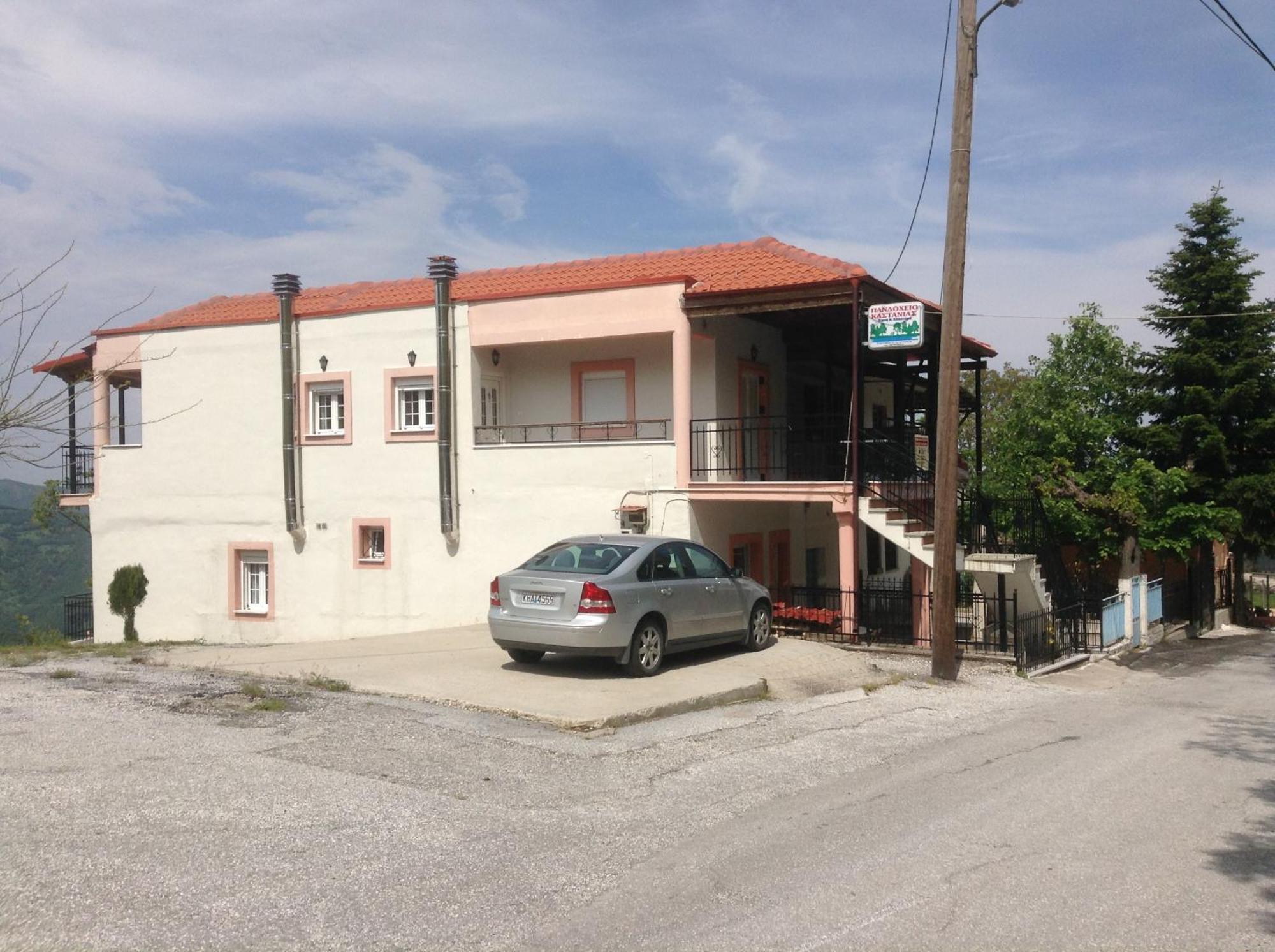 Отель Πανδοχείο Λίμνης Πλαστήρα Kastania  Экстерьер фото